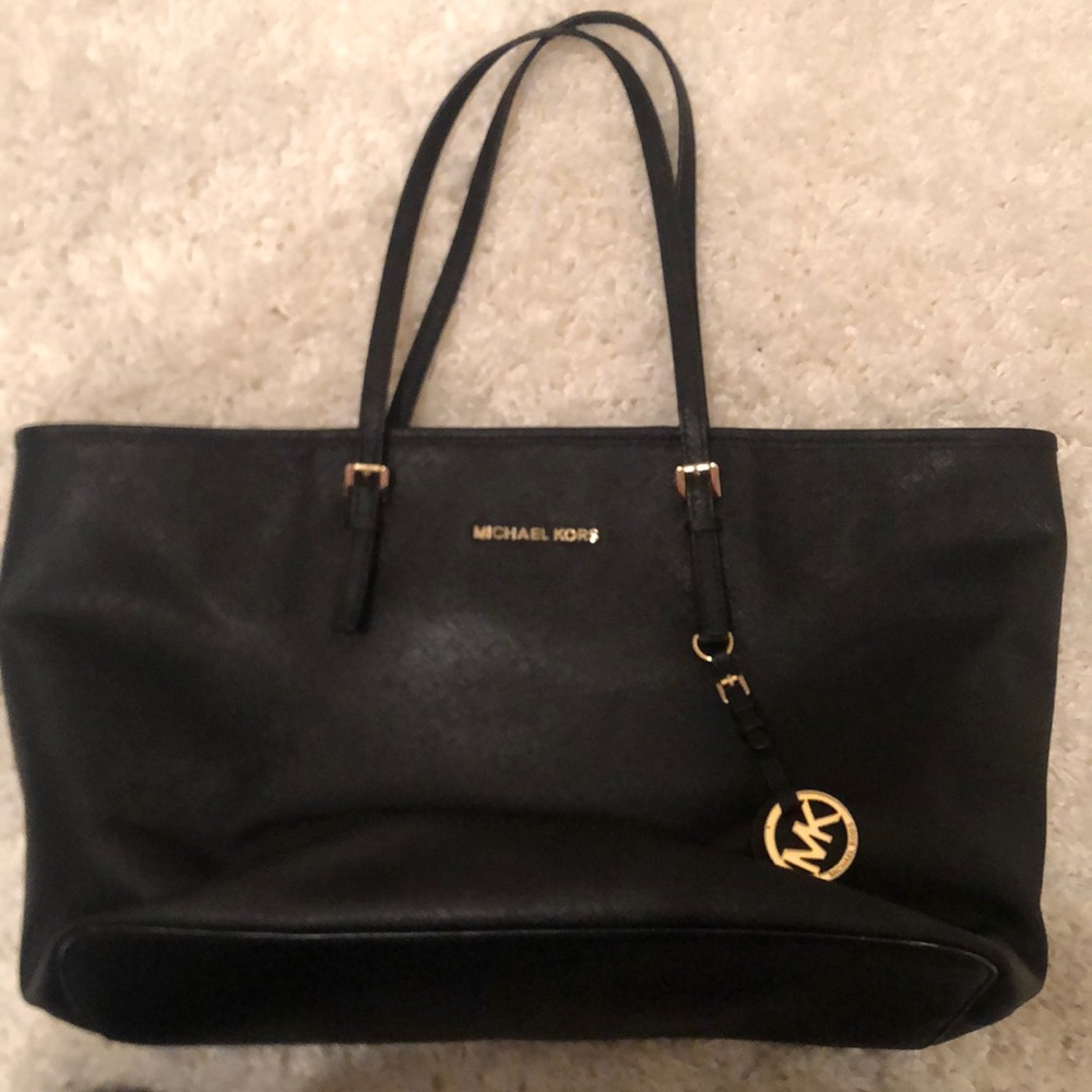 large black Michael Kors Tote